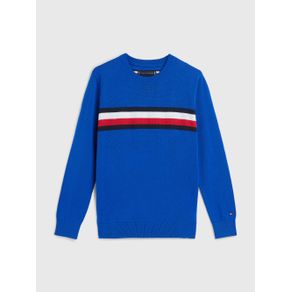

Suéter Essential Con Cinta Distintiva De Niño Talla: 10