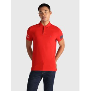 

Polo Con Mangas Estampadas De Hombre De Hombre Talla: XL