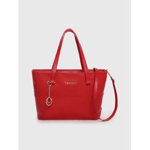 

Bolsa Tote Tommy Hilfiger Con Logo Metálico De Mujer Talla: UNICA