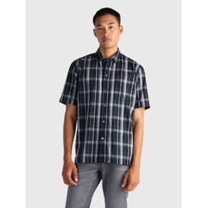 

Camisa Con Logo Bordado En Bolsillo De Hombre Talla: M