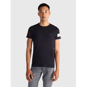 

Playera Con Logo En Mangas De Hombre Talla: XS