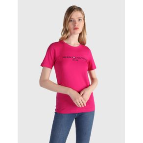 

Playera Tommy Hilfiger Con Logo Bordado De Mujer Talla: L