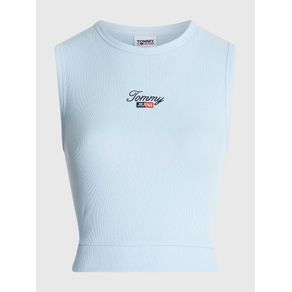 

CROP TOP TOMMY JEANS DE TIRANTES CON LOGO DE MUJER Talla: L
