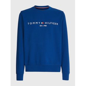 

SUDADERA DE MEZCLA ALGODÓN ORGÁNICO CON LOGO TOMMY HILFIGER DE HOMBRE Talla: L