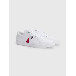 

TENIS SIGNATURE DE PIEL TOMMY HILFIGER DE MUJER Talla: 25.5