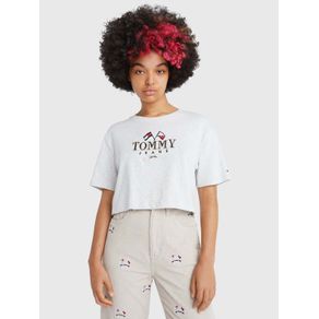 

Playera Modern Super Cropped Con Logo De Mujer Talla: M