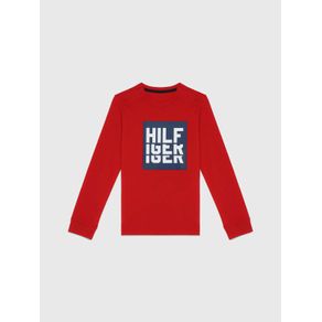 

Playera adaptive con logo estampado Tommy Hilfiger de niño Talla: M