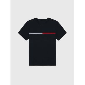 

Playera Adaptive Con Franja Distintiva Tommy Hilfiger De Niño Talla: L
