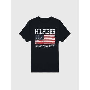 

Playera Adaptive Con Estampado Efecto Deslavado Tommy Hilfiger De Hombre Talla: XS