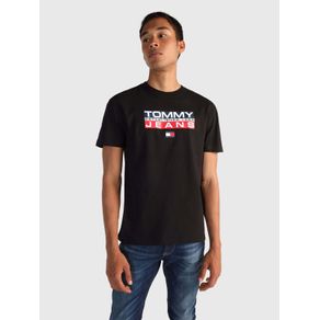 

PLAYERA CON LOGO TEXTURIZADO TOMMY JEANS DE HOMBRE Talla: L