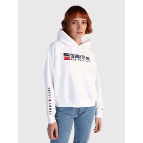 

SUDADERA CON FIRMA BORDADA TOMMY JEANS DE MUJER Talla: L
