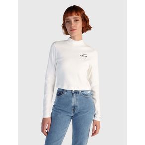 

Playera Con Firma Bordada De Mujer Talla: S