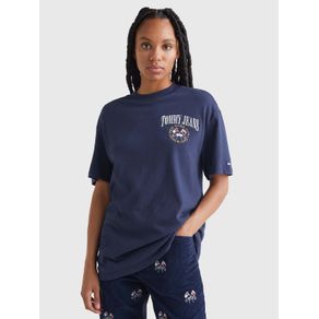 

Playera De Corte Oversize Con Logo De Mujer Talla: M