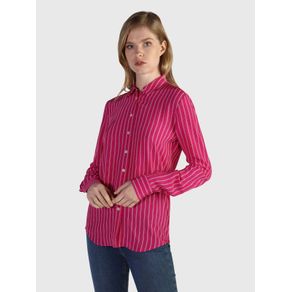 

Camisa De Raya Diplomática Con Corte Regular De Mujer Talla: 32