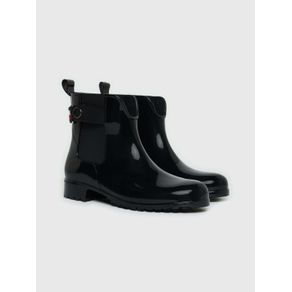 

Botines De Agua Con Acabado Acharolado De Mujer Talla: 25