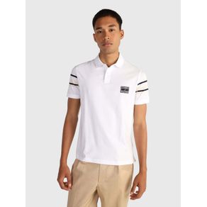 

Polo Con Cinta Distintiva Tommy Hilfiger De Hombre Talla: L