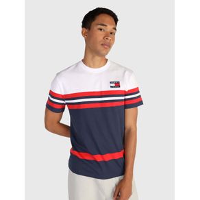 

Playera De Rayas Con Parche De Tommy Tommy Jeans De Hombre Talla: S