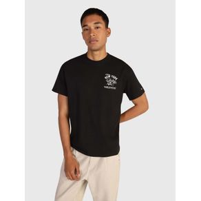 

Playera Con Motivo Pizza Y Logo Tommy Jeans De Hombre Talla: M