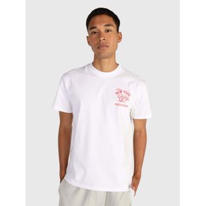 

Playera Con Motivo Pizza Y Logo Tommy Jeans De Hombre Talla: M