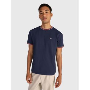 

PLAYERA DE PIQUÉ CON CUELLO RIBETEADO TOMMY JEANS DE HOMBRE Talla: L