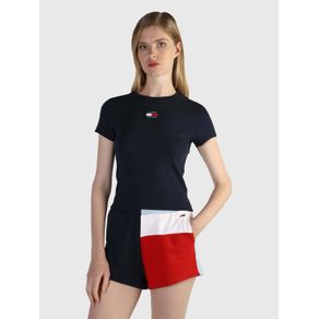 

PLAYERA CROPPED CON PARCHE TOMMY JEANS DE MUJER Talla: L