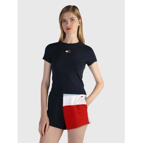 

PLAYERA CROPPED CON PARCHE TOMMY JEANS DE MUJER Talla: XL