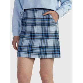 

MINIFALDA DE CUADROS EN ALGODÓN ORGÁNICO TOMMY JEANS DE MUJER Talla: L