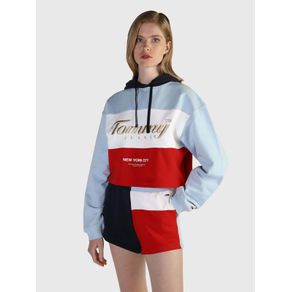 

Sudadera Archive Cropped Color Block Tommy Jeans De Mujer Talla: XL
