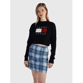 

SUÉTER DE PUNTO TRENZADO CON CORTE HOLGADO TOMMY JEANS DE MUJER Talla: XL