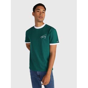 

Playera De Algodón Con Logo De Tommy Jeans Tommy Jeans De Hombre Talla: M