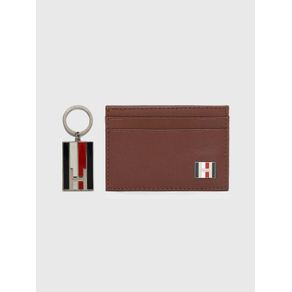 

Set De Tarjetero Y Llavero Con Franjas Esmaltadas De Hombre Talla: UNICA