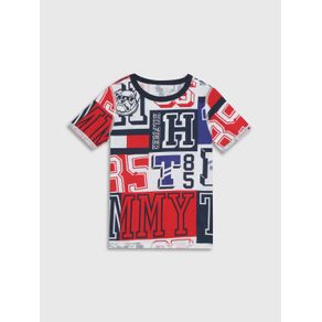 

PLAYERA ADAPTIVE CON BLOQUES ESTAMPADOS TOMMY HILFIGER DE NIÑO Talla: L