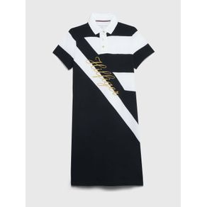 

VESTIDO ADAPTIVE CON FIRMA BORDADA TOMMY HILFIGER DE MUJER Talla: S