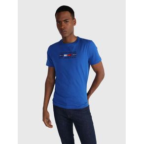 

Playera Con Bloques Bordados De Hombre Talla: L