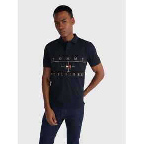

Polo Con Logo Frontal Bordado De Hombre Talla: L