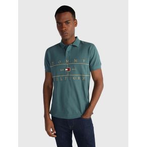 

Polo Con Logo Frontal Bordado De Hombre Talla: L