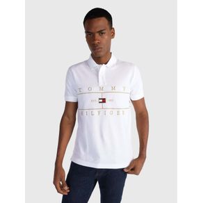 

Polo Con Logo Frontal Bordado De Hombre Talla: L