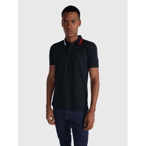 

Polo Con Franjas Distintivas De Hombre Talla: L