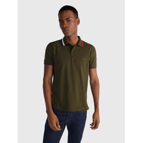

Polo Con Franjas Distintivas De Hombre Talla: L