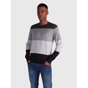 

Suéter Con Bloques Contrastantes De Hombre Talla: L