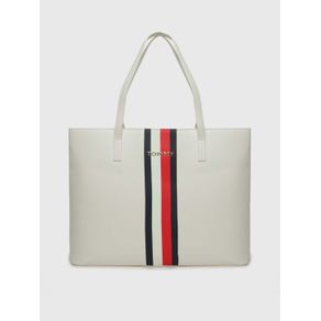 

BOLSA TOTE CON FRANJAS DISTINTIVAS TOMMY HILFIGER DE MUJER Talla: UNICA