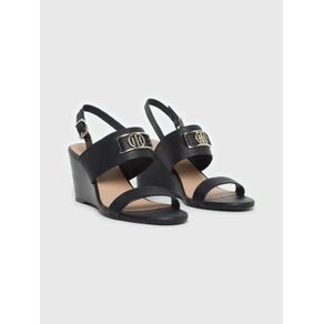 

SANDALIA CON MONOGRAMA METÁLICO TOMMY HILFIGER DE MUJER Talla: 24