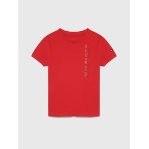 

PLAYERA CON LOGO VERTICAL TOMMY HILFIGER DE NIÑO Talla: 4