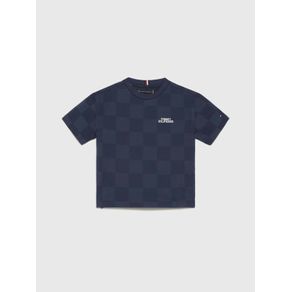 

Playera Con Diseño A Cuadros De Niño Talla: 10