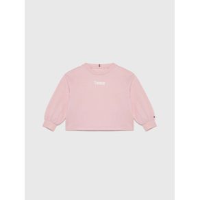 

Playera Con Logo En Relieve Tommy Hilfiger De Niña Talla: 12