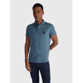 

Polo Con Franjas Distintivas En Mangas De Hombre Talla: XS