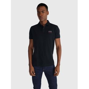 

Polo Con Logo En Relieve Tommy Hilfiger De Hombre Talla: M