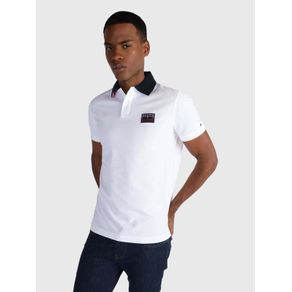 

Polo Con Logo En Relieve Tommy Hilfiger De Hombre Talla: L
