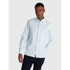 

Camisa Con Rayas De Hombre Talla: XL