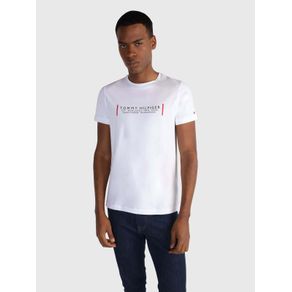 

Playera Con Logo Bordado En Manga Tommy Hilfiger De Hombre Talla: M